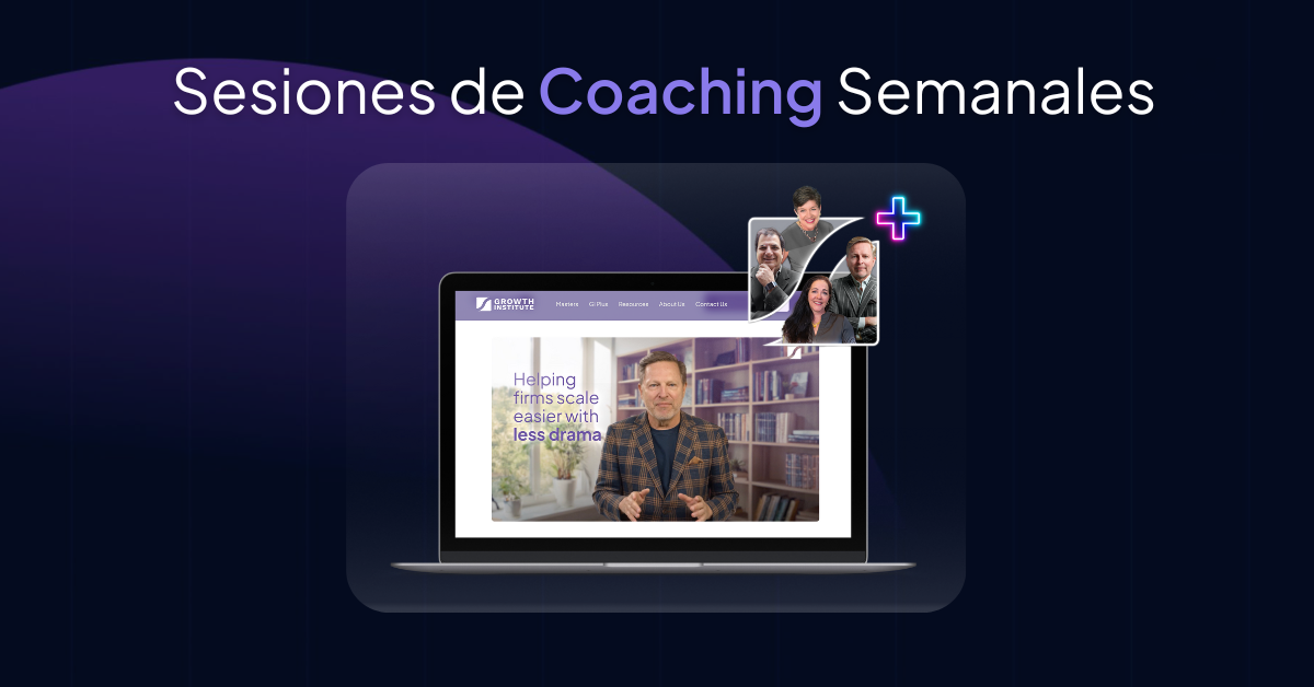 Sesiones de coaching semanales